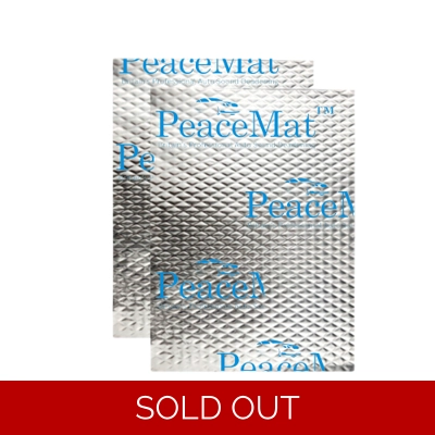 2 x Sheets Sound Deadening for Car, Van, (2mm), PeaceMAT XR